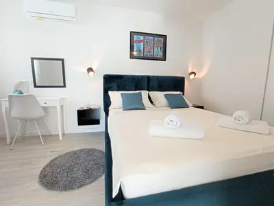 Krevet ili kreveti u jedinici u objektu Apartments Mirko