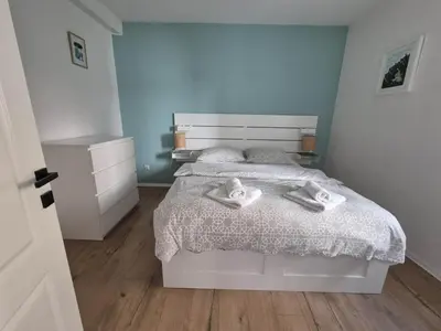 Krevet ili kreveti u jedinici u objektu Dalmato
