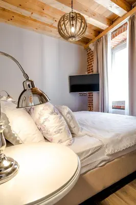 Krevet ili kreveti u jedinici u objektu Heritage suites Zanini