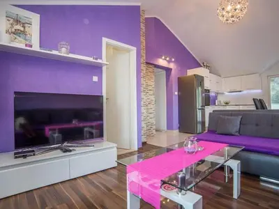 TV i/ili zabavni centar u objektu Apartment Sanja