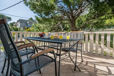 Balkon ili terasa u objektu Apartments Zvone