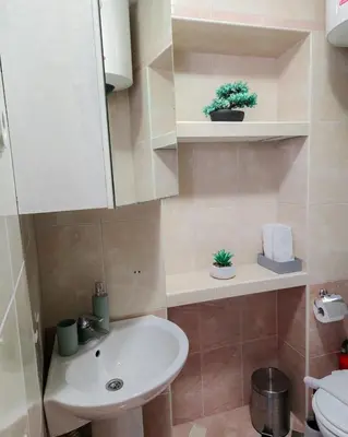 Kupaonica u objektu Private bedroom with bathroom