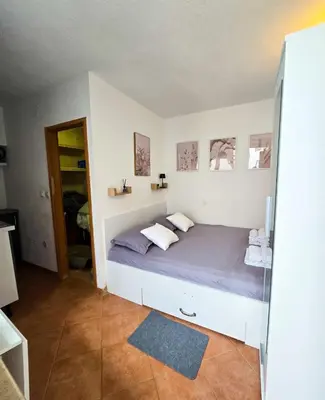 Krevet ili kreveti u jedinici u objektu Private bedroom with bathroom
