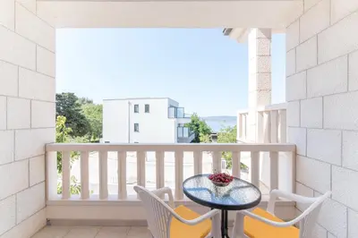 Balkon ili terasa u objektu Studio Apartment Brela