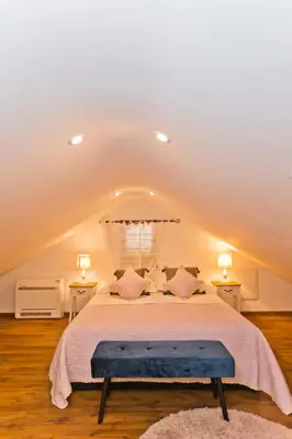 Krevet ili kreveti u jedinici u objektu Villa Kate -with private pool and BBQ