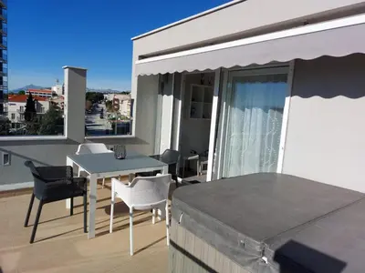 Balkon ili terasa u objektu App Lux F