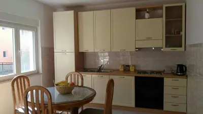 Kuhinja ili čajna kuhinja u objektu Apartment Sano