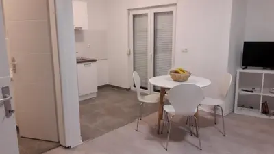 TV i/ili zabavni centar u objektu Apartment Sano