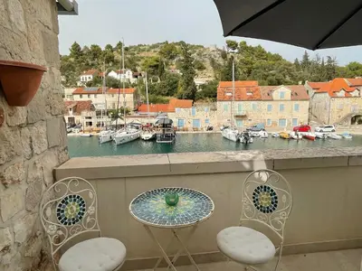 Balkon ili terasa u objektu Apartment Lidija