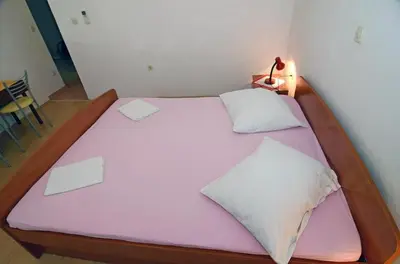 Krevet ili kreveti u jedinici u objektu Studio Makarska 12211b