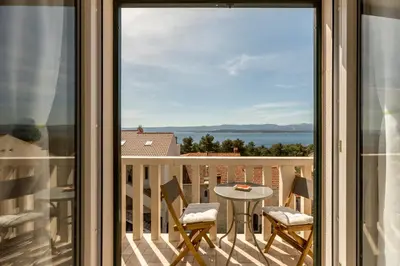 Balkon ili terasa u objektu Apartments Ivka Bol