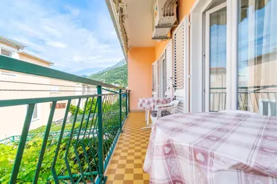 Balkon ili terasa u objektu Apartmani Roko