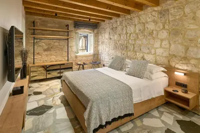 Krevet ili kreveti u jedinici u objektu History Hvar 1529