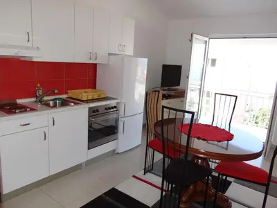 Kuhinja ili čajna kuhinja u objektu Apartments Jasna