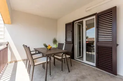 Balkon ili terasa u objektu Marijana Bol Apartments