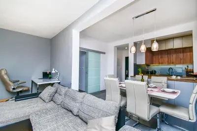 Kuhinja ili čajna kuhinja u objektu Apartment Ela