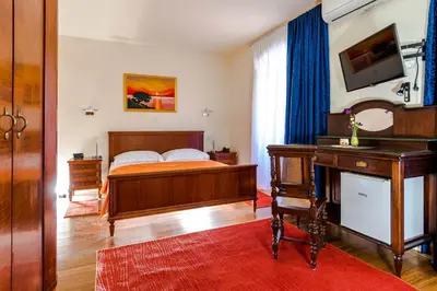 Krevet ili kreveti u jedinici u objektu Apartments and rooms with a swimming pool Sumartin, Brac - 13483