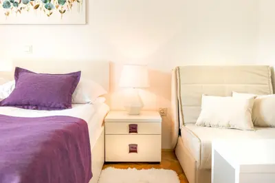 Krevet ili kreveti u jedinici u objektu B&B Aurora