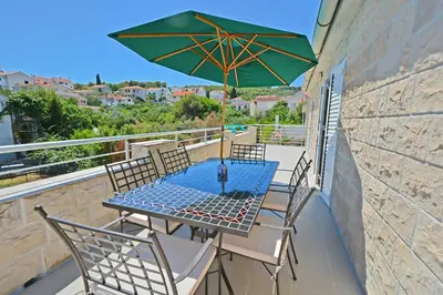 Balkon ili terasa u objektu Villa CasaBlanca