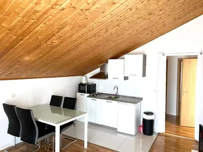 Kuhinja ili čajna kuhinja u objektu Apartments Toni