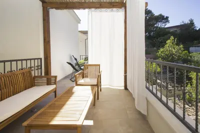 Balkon ili terasa u objektu Apartments Dvor - ap1, ap2, ap3