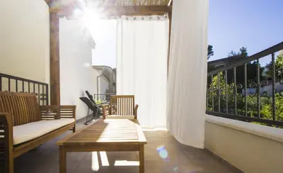 Balkon ili terasa u objektu Apartments Dvor - ap1, ap2, ap3
