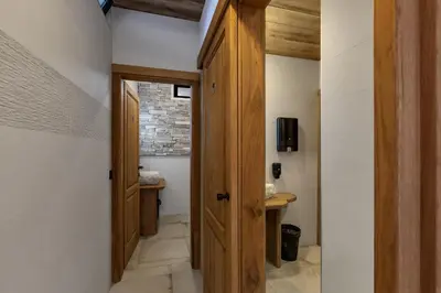 Kupaonica u objektu Hotel Timun