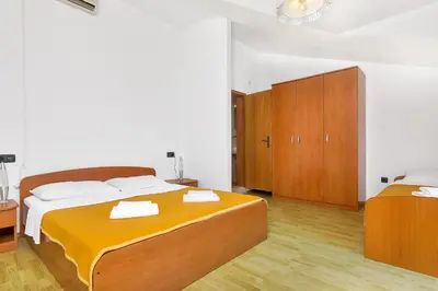 Krevet ili kreveti u jedinici u objektu Apartments Rubin