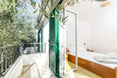 Balkon ili terasa u objektu Apartments Rubin