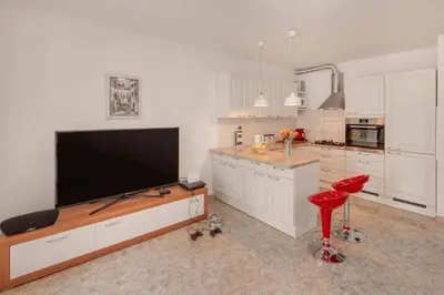 Kuhinja ili čajna kuhinja u objektu Apartment Sveti Ivan