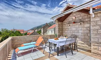 Balkon ili terasa u objektu Lantana Apartment