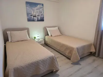 Krevet ili kreveti u jedinici u objektu Lantana Apartment