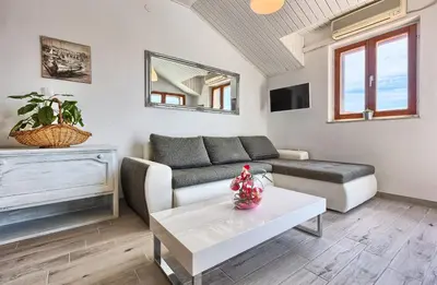 TV i/ili zabavni centar u objektu Lantana Apartment