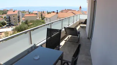 Balkon ili terasa u objektu Apartments Danica