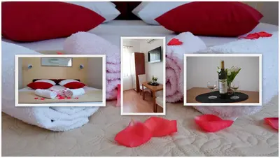 Krevet ili kreveti u jedinici u objektu Apartmani Biočić