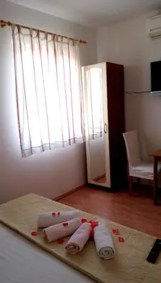 Krevet ili kreveti u jedinici u objektu Apartmani Biočić