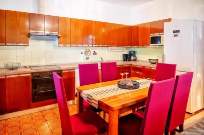 Kuhinja ili čajna kuhinja u objektu Vacation House on island Brac - Leona