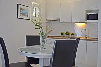 Kuhinja ili čajna kuhinja u objektu Apartment Marko