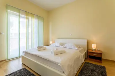 Krevet ili kreveti u jedinici u objektu Apartmani Lukić