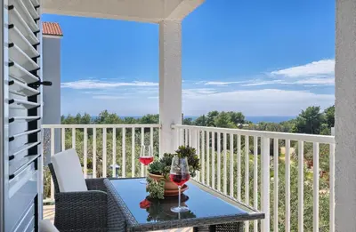 Balkon ili terasa u objektu Apartments Irena
