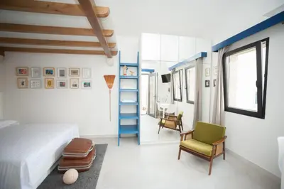 Krevet ili kreveti u jedinici u objektu House Koloc