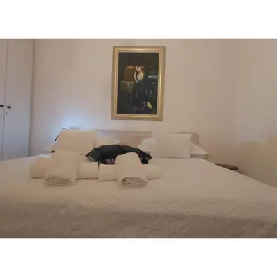 Krevet ili kreveti u jedinici u objektu Oleander Apartment & Room Centar