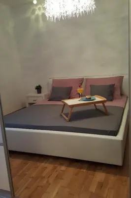 Tlocrt objekta Apartments with a parking space Podstrana, Split - 13555