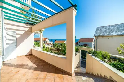 Balkon ili terasa u objektu Apartments by the sea Bol, Brac - 13665