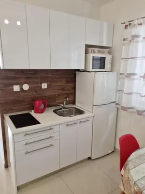 Kuhinja ili čajna kuhinja u objektu Apartmani BELVEDERE