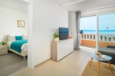 Krevet ili kreveti u jedinici u objektu Villa Ivano