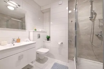 Kupaonica u objektu Villa Ivano