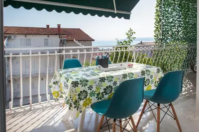 Balkon ili terasa u objektu Apartments Makarska