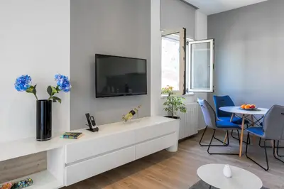 TV i/ili zabavni centar u objektu Apartments Jakic