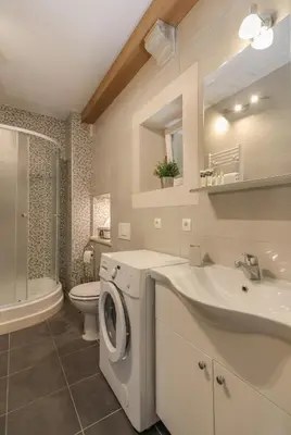 Kupaonica u objektu Vacation house 